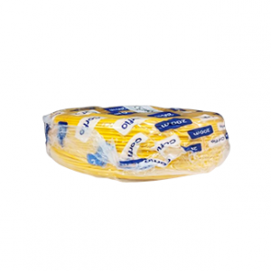 Cabo Flexível 1mm 750V Amarelo (Rolo 100m)