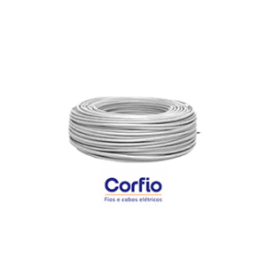 Cabo Flexível 1,5mm 750V Branco (Rolo 100m)