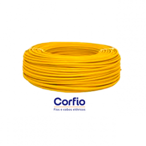 Cabo Flexível 1,5mm 750V Amarelo (Rolo 100m)