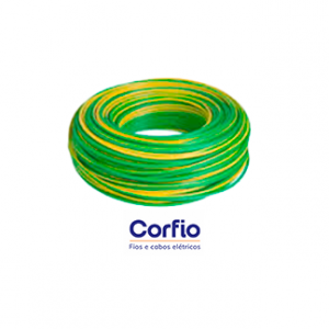 Cabo Flexível 1,5mm 750V Verde/Amarelo (Rolo 100m)