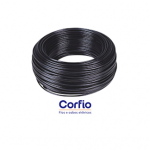 Cabo Flexível 4mm 750V Preto (Rolo 100m)