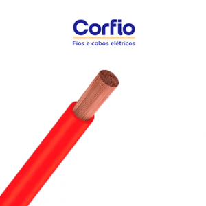 CABO 4 MM Vermelho 750V Flexível (Por Metro)