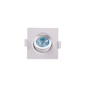 Spot LED Embutir Quadrado Galaxy 3W 6500k