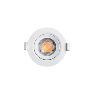 Spot LED Galaxy Redondo 5W 3000k Direcionável Bivolt