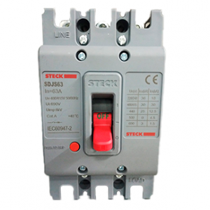 DISJUNTOR STECK TRI 063A 36KA CX MOLD SDJS63