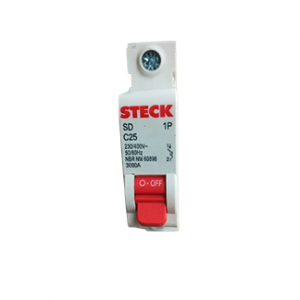 DISJUNTOR STECK UNI 025A CURVA C 3KA SDD61C25