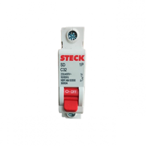 DISJUNTOR STECK UNI 032A CURVA C 3KA SDD61C32