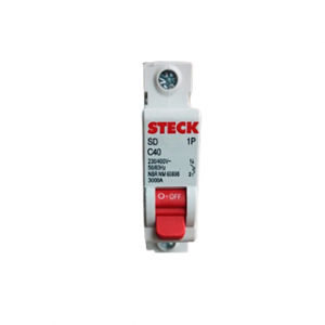 DISJUNTOR STECK UNI 040A CURVA C 3KA SDD61C40