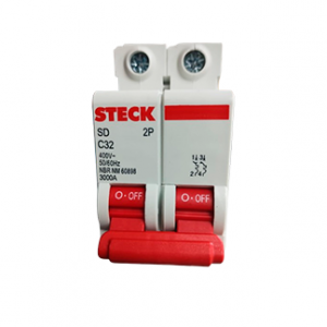 DISJUNTOR STECK BIP 032A CURVA C 3KA SDD62C32