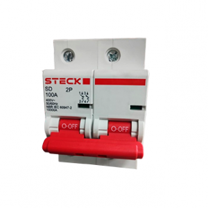 DISJUNTOR STECK BIP 100A CURVA C 10KA SDD2C100
