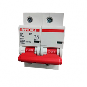 DISJUNTOR STECK BIP 080A CURVA C 10KA SDD2C80