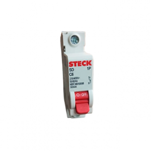 DISJUNTOR STECK UNI 006A CURVA C 3KA SDD61C06