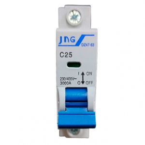 DISJUNTOR JNG UNI 025A 3KA CURVA C 12077