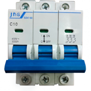 DISJUNTOR JNG TRI 010A 3KA CURVA C 12100