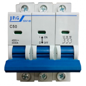 DISJUNTOR JNG TRI 050A 3KA CURVA C 12106