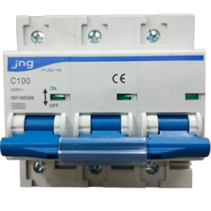 DISJUNTOR JNG TRI 100A 6KA CURVA C 12110