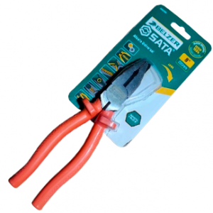 ALICATE UNIVERSAL 8" BELZER/SATA PROFISSIONAL LARANJA