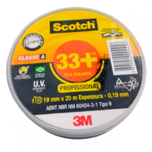 FITA ISOLANTE 3M SCOTCH 33+ 20 metros